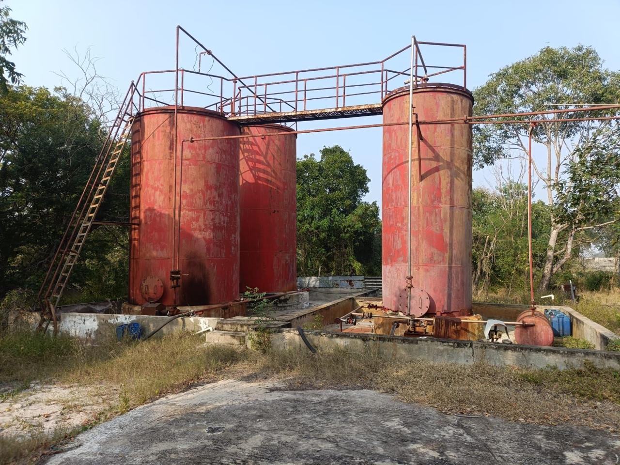 Acid Storage Tanks - Chemical-resistant storage tanks for acid and other chemicals used in boiler operations. - View 1