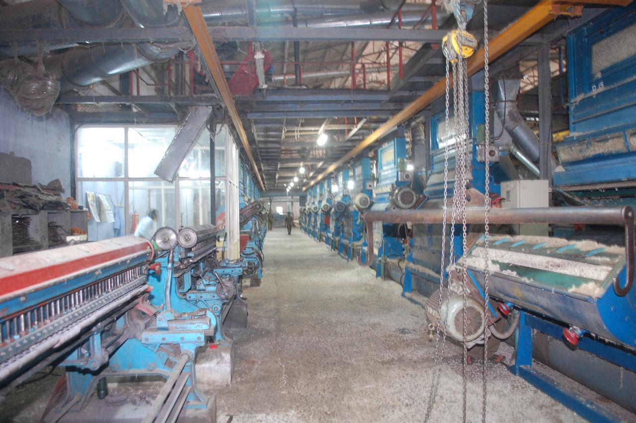 Delinters (1st Cut - Work Shop) - First stage delinting machines for initial fiber removal from cotton seeds. - View 1